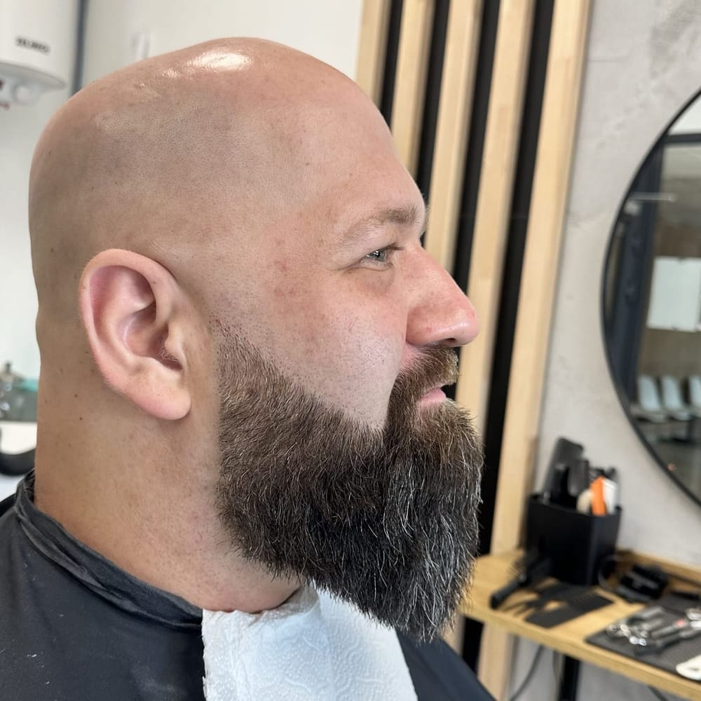 Strzyżenie długiej i gęstej brody — ALIA Barber Tychy